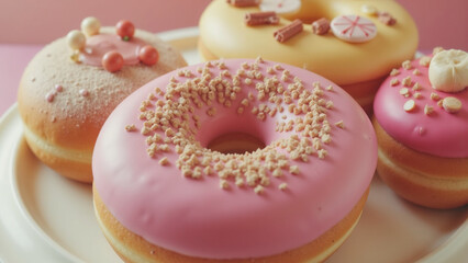  donuts featuring a mix of classic and creative toppings