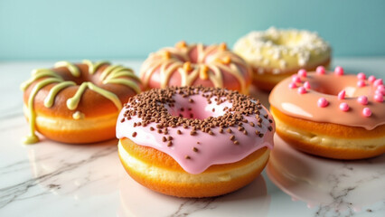 of donuts featuring a mix of classic and creative toppings