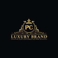PC creative luxury Logo	