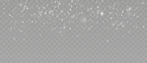 
Shimmering dust. Snow blizzard. Snow flies. Bright parts of light.