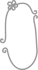 collection set of minimal doodle hand draw speech bubble balloon, think speak talk text box banner, flat design png illustration