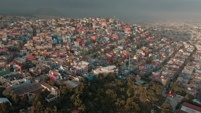Iztapalapa desde el Aire