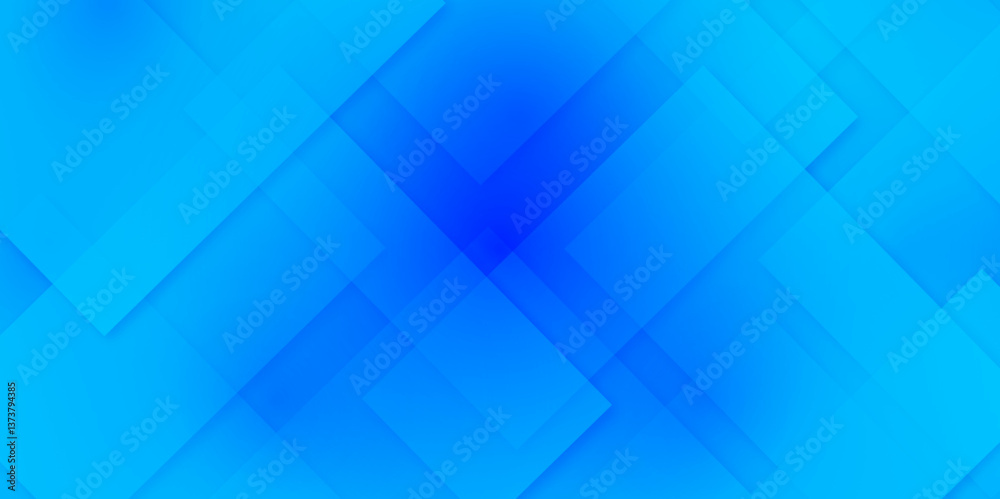 Poster abstract modern blue color pattern geometric luxury gradient line background random square shape des
