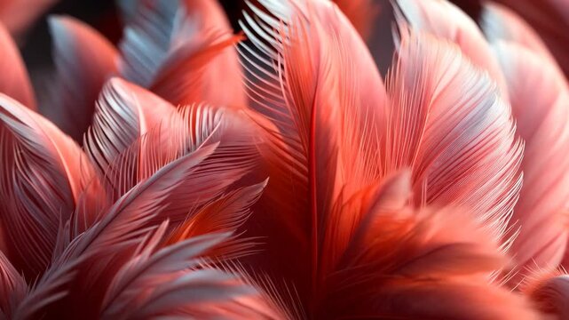 Feathers of the Flamingo