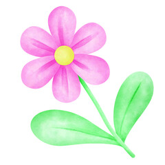 Daisy Pink Cute drawing.