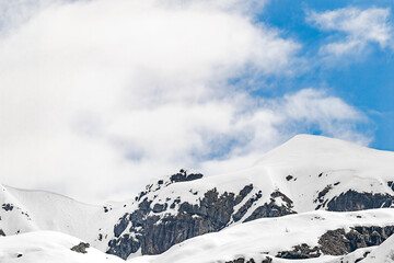 Orobie landscape, Bergamo Alps in the winter season