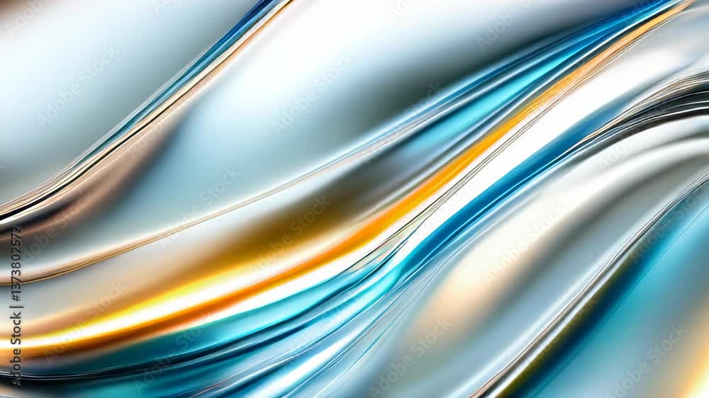 Poster swirling colors create a mesmerizing dance of light and reflection in abstract artistry