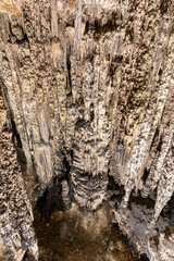 In den Höhlen von Arta bei Canyamel, Mallorca