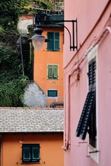 Colorful Italian Village Architecture