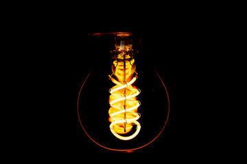 Incandescent light bulb filament