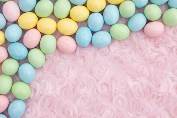 Colorful Easter egg background