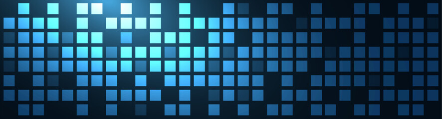 sfondo, pixel, quadrati, grafica, tecnologia, digitale © xyz+