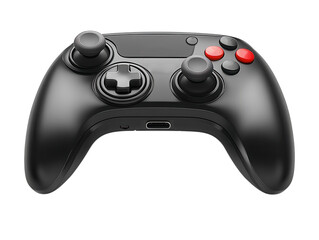 A gaming setup with a console, controllers, and a glowing screen. transparent PNG