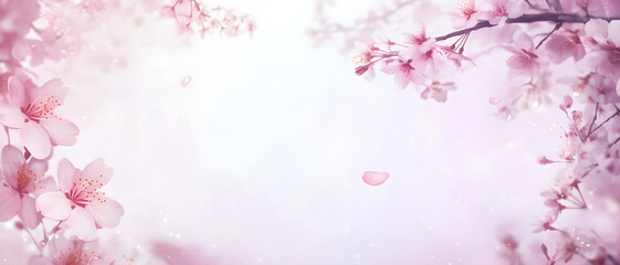 Fototapeta premium cherry blossom background