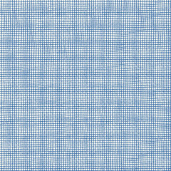 Seamless checkered repeating pattern with hand drawn very small cell or mesh for wrapping paper, surface design and other design projects