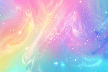 Fototapeta premium Rainbow-Colored Background with Swirling Patterns and Vibrant Hues