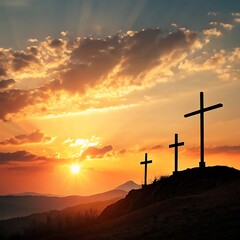 Crucifixion and resurrection Background 