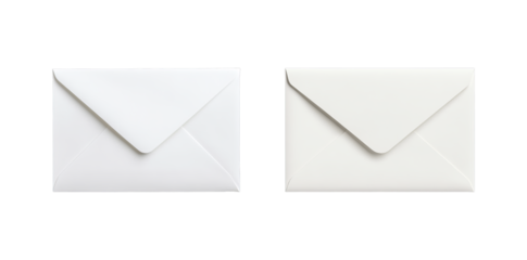 Blank invitation envelopes a7 size square flap for wedding invitations announcements cards stationery transparent background