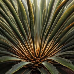 Fototapeta premium Stangeria Stangeria eriopus A cycad found in South Africa with a