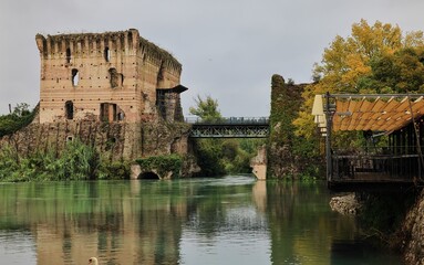 Castle Ruin by Serene River