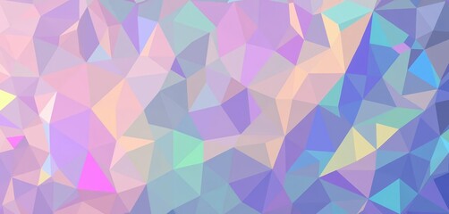 Abstract low-poly geometric background, isometric design, vibrant colors, tech theme, banner, isometric background