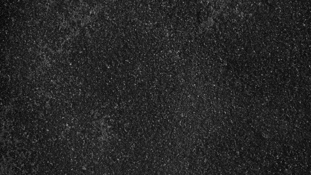 Surface grunge rough of asphalt, Seamless tarmac dark grey grainy road, Driveway texture background, Top view