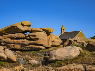 Ploumanach, Cotes-d Armor, Bretagne, Frankreich, Europa