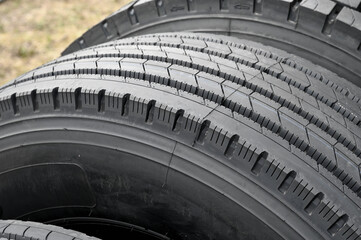 Big Black Truck tires