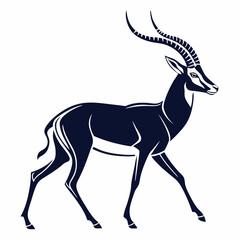 impala silhouette icon vector