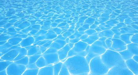 Obraz premium キラキラきらめく波の波紋、水面のイラスト