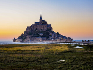 Mont Saint-Michel, Normandie, Frankreich, Europa