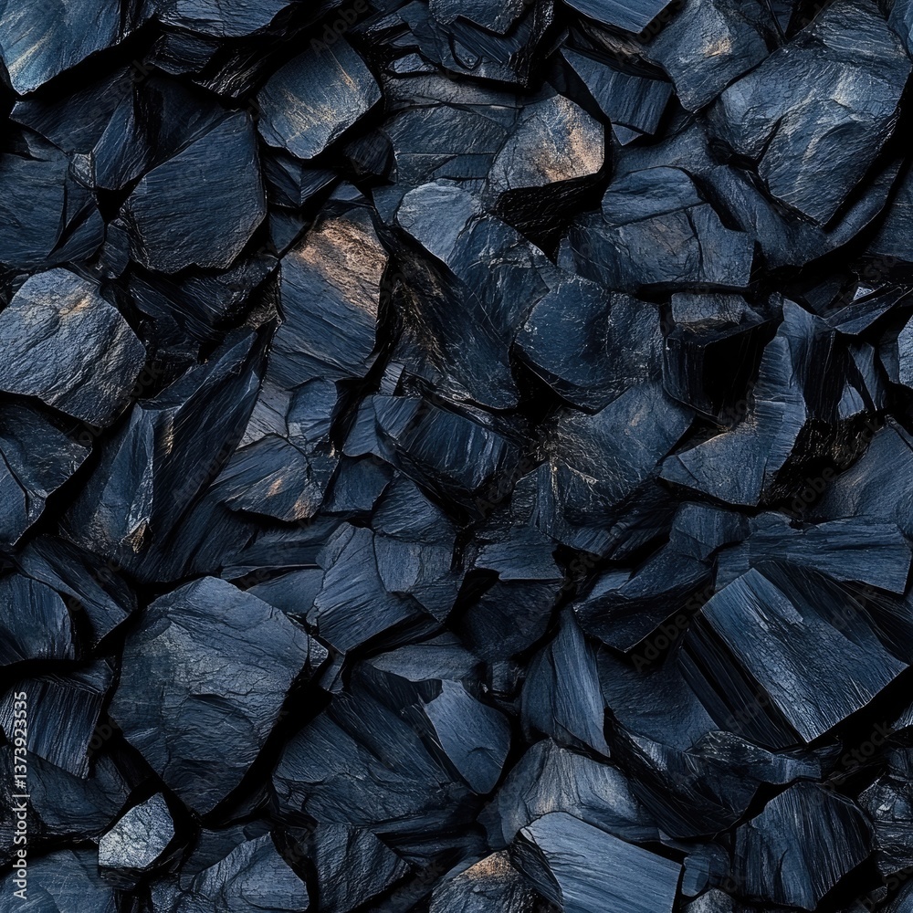 Poster textured dark gray and black surface with sharp edges resembling broken rocks, perfect for backgroun