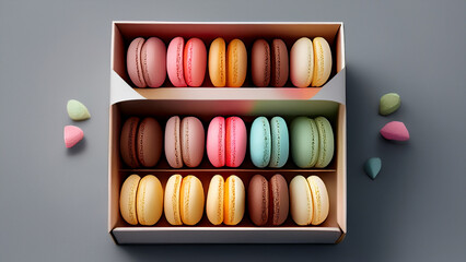 カラフルで素敵なマカロン