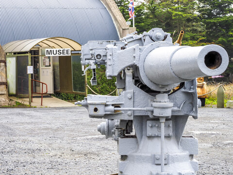 D-Day Omaha Museum,, Vierville sur Mer, Calvados, Normandie, Fra