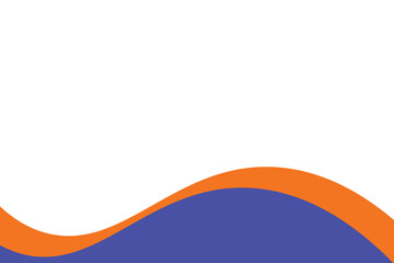 blue and orange background