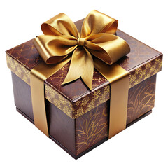 Luxury Gift Box: Gold Ribbon & Bow