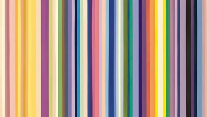 Colorful Vertical Stripes Pattern for Artistic Background Design