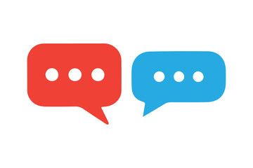 speech bubble with speech bubbles