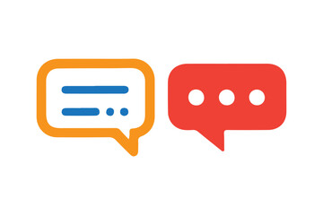 colorful speech bubble icon