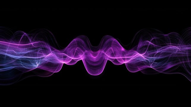 health abstract background with intricate brain waves