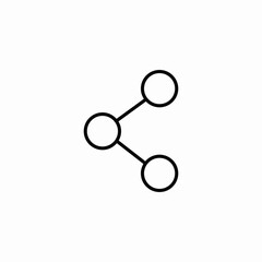 network share icon sign vector