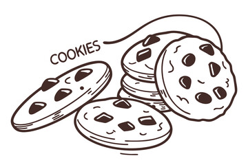 Homemade Delicious Cookies Logo