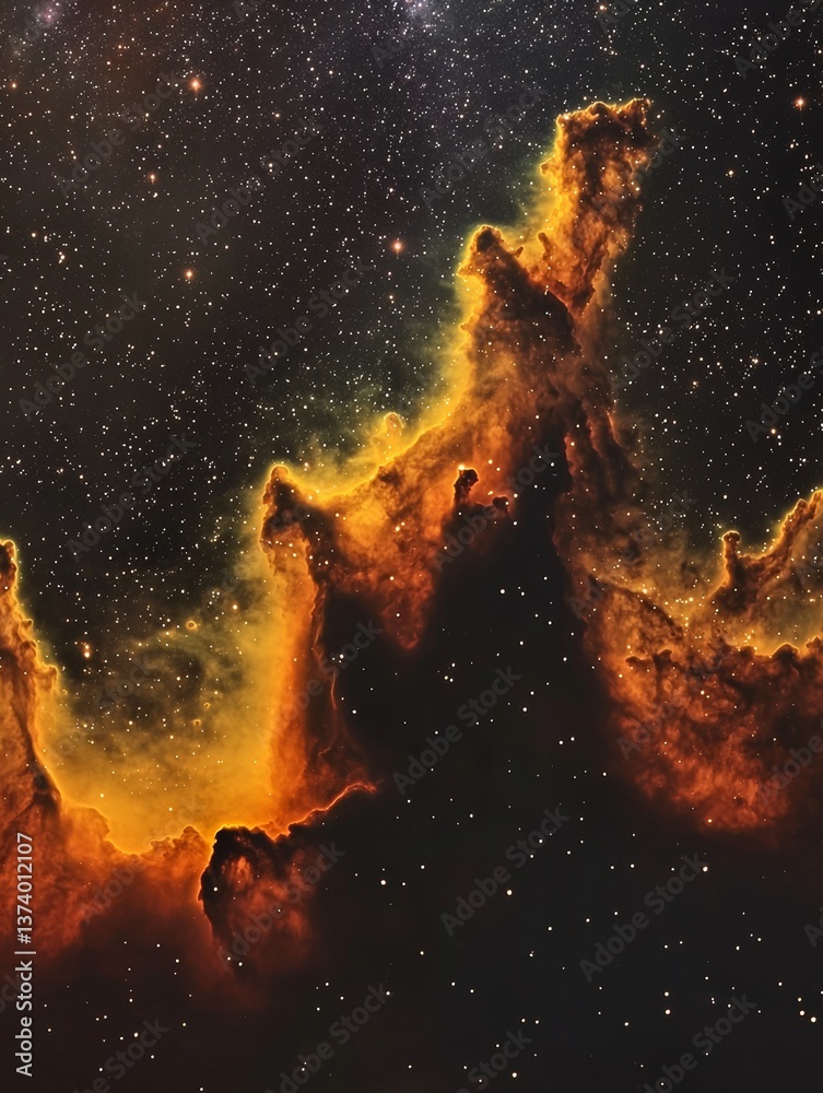 Canvas Prints image of the universe