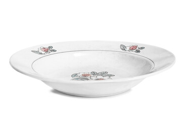 Soup plate isolated