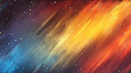 Obraz premium Cosmic brushstrokes, nebula, galaxy, background, website design