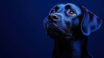 Labrador Retriever illustration in pastel ballpoint pen sketch style representing equality