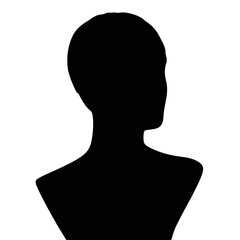 Gym headband silhouette on mannequin, fitness concept