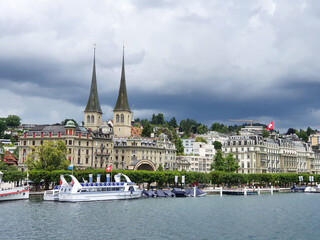 Fototapeta premium Switzerland, Luzern, Vierwaldstättersee