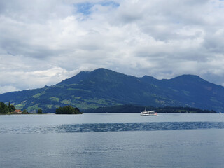 Switzerland, Luzern, Vierwaldstättersee