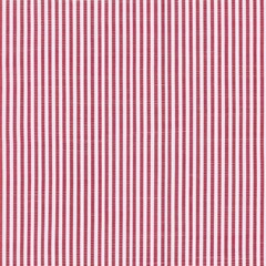 Red and white striped fabric background